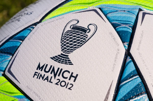 UEFA champions league 2012 μπάλα - τελική — Φωτογραφία Αρχείου