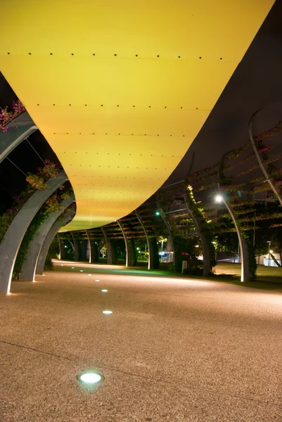 Brisbane city - southbank di notte - queensland - australia — Foto Stock