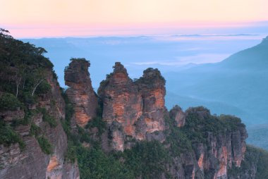 Three Sisters - Blue Mountains - Australia clipart