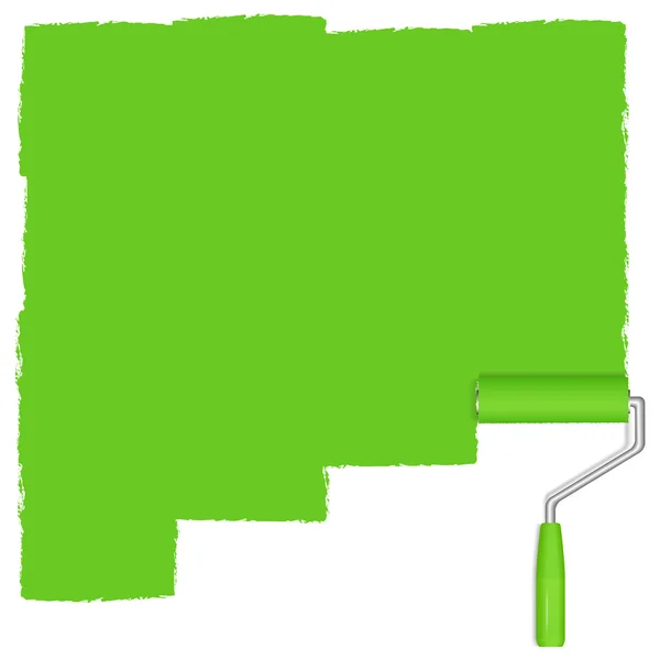 Зеленый каток — стоковый вектор