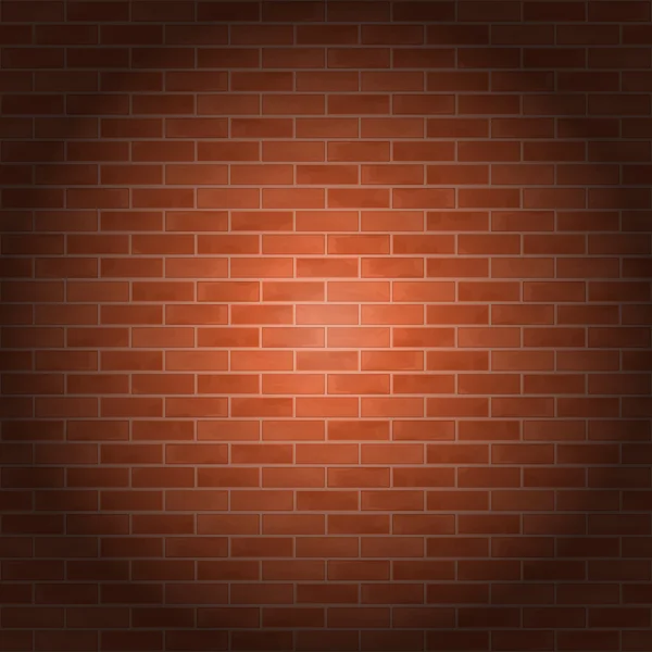 Ziegelmauer — Stockvektor