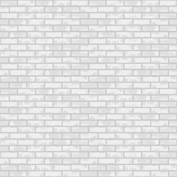 Seamless white brick wall