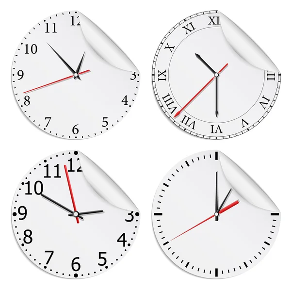 Clocks — Stock Vector