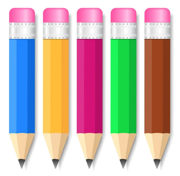 Crayons — Image vectorielle