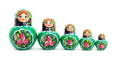 Russian Nesting Dolls clipart