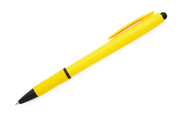 Κίτρινο στυλό — Φωτογραφία Αρχείου