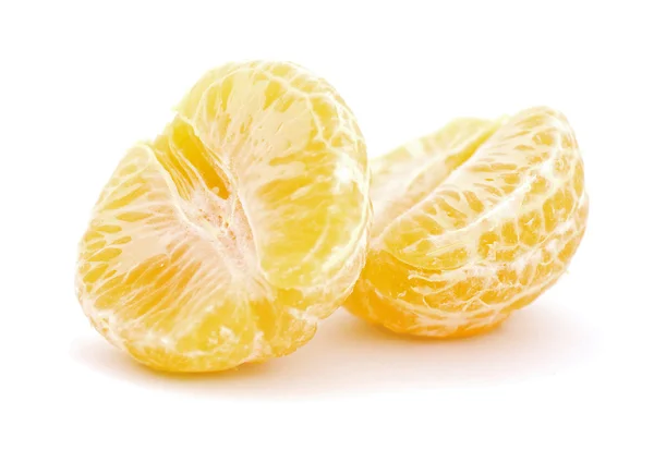 Soyulmuş mandarin — Stok fotoğraf