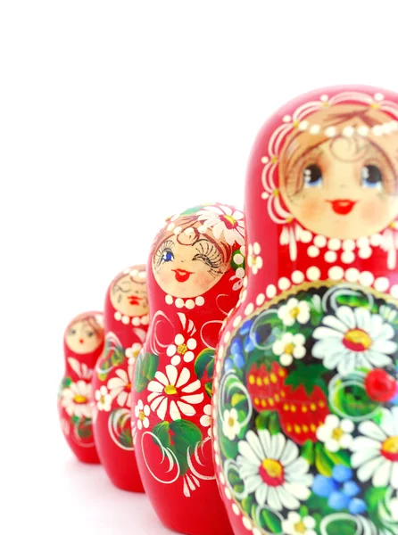 Ρωσικές κούκλες — Φωτογραφία Αρχείου
