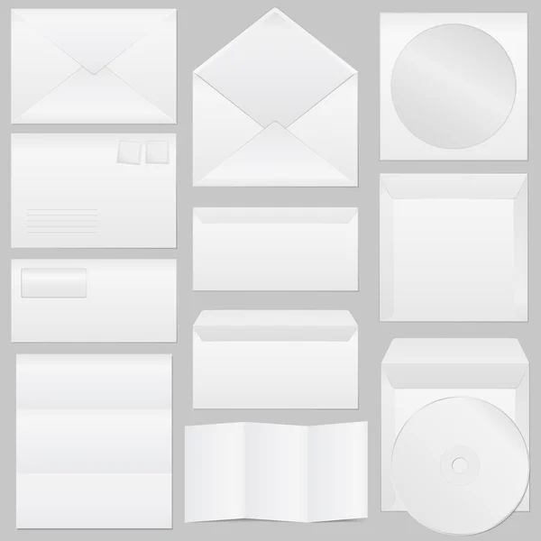 Enveloppes vectorielles — Image vectorielle