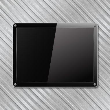 Black Plate clipart