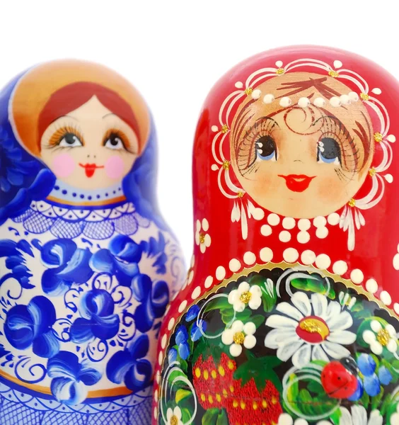 Ryska häckande dolls — Stockfoto