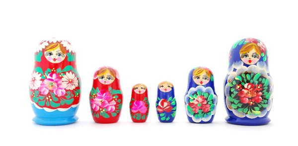 ロシアの入れ子人形 — ストック写真