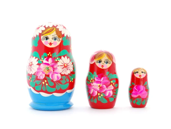 Fészekrakó Orosz babák — Stock Fotó