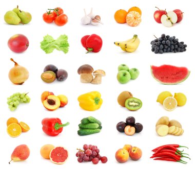 Fruits and vegetables clipart