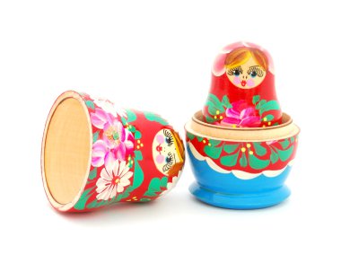 Russian doll clipart