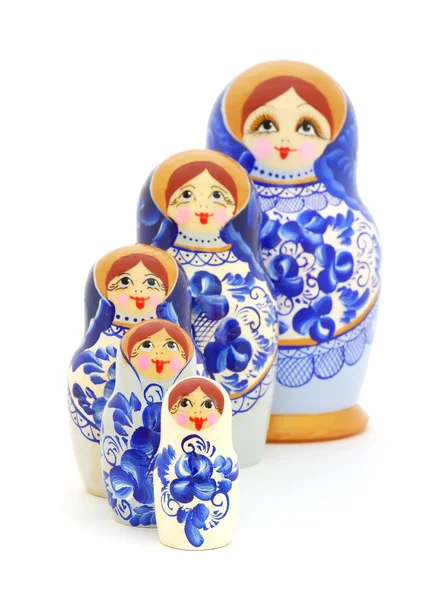 Muñecas rusas anidando — Foto de Stock