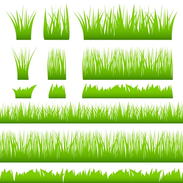 Zelená tráva — Stockový vektor