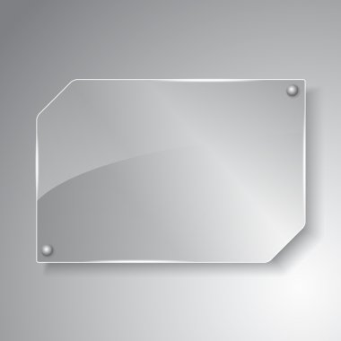 Glass board clipart