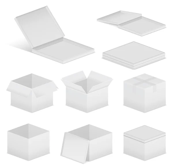 Kartonnen dozen — Stockvector