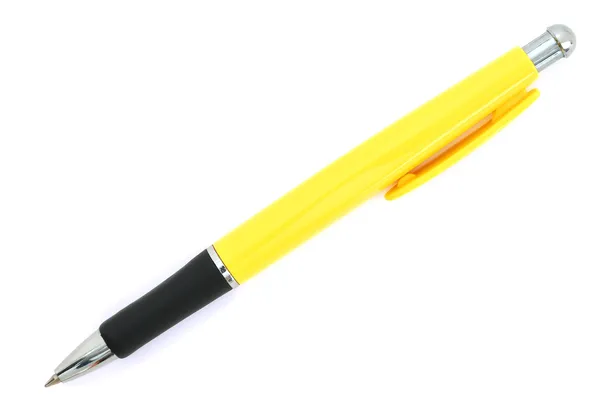 黄色笔 — 图库照片