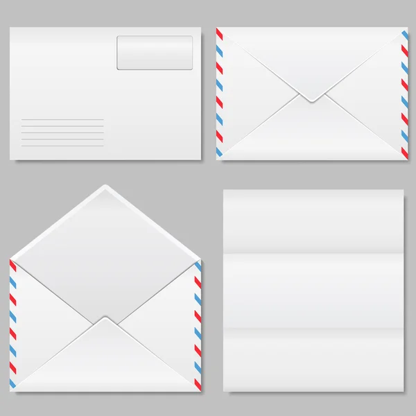 Enveloppes vectorielles — Image vectorielle