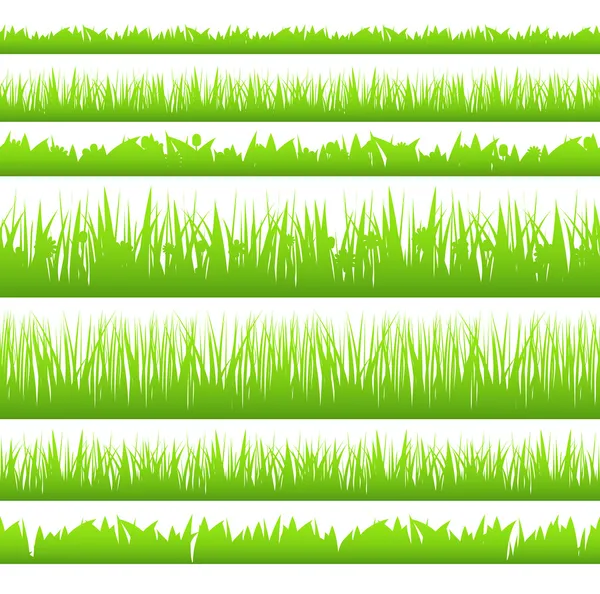 Бесшовная трава — стоковый вектор