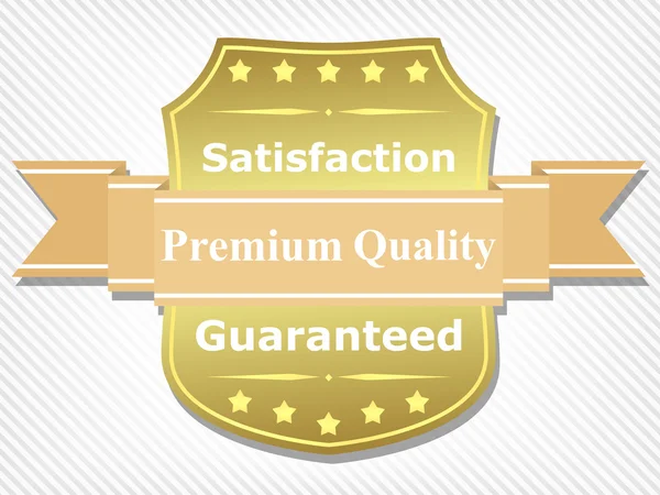 Premium Quality Label — Stock Vector
