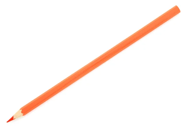 Orange pencil — Stock Photo, Image
