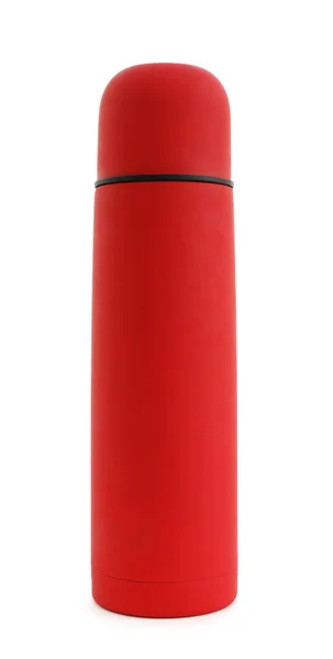Red thermos — Stock Photo, Image