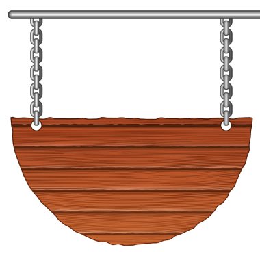 Old Wooden Sign clipart