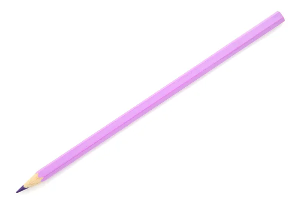 紫色铅笔 — 图库照片