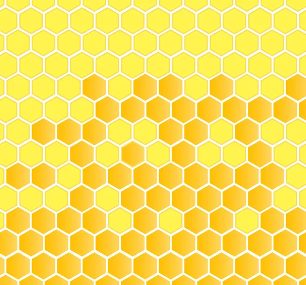 Honingraat vector achtergrond — Stockvector