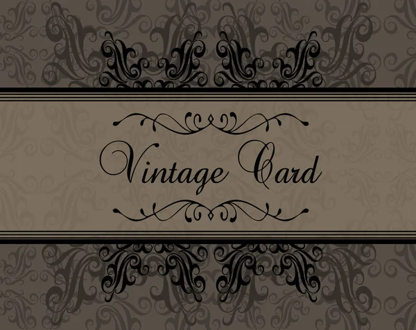 Fondo de vector vintage para portada de libro o tarjeta — Vector de stock