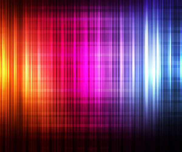 Neon abstrakt linjer design på mörk bakgrund vektor för affisch — Stock vektor