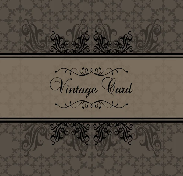 Vintage vector background for book cover or card — Stock Vector