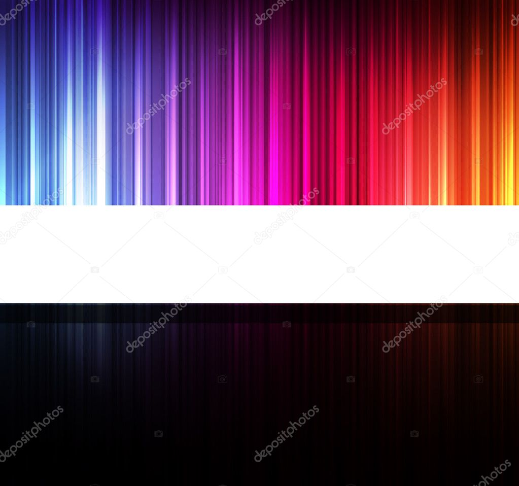 Neon abstract lines design on dark background vector