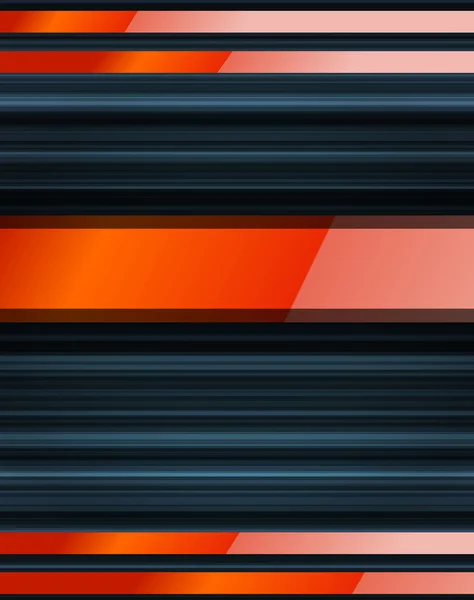Vetor de fundo escuro abstrato com elemento laranja brilhante —  Vetores de Stock