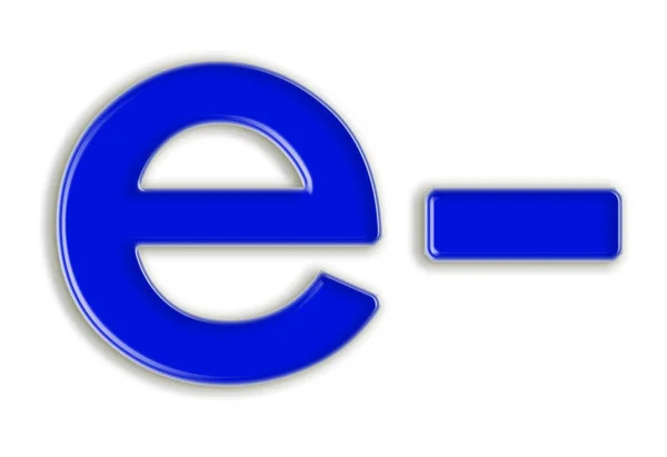 Γράμμα - e — Φωτογραφία Αρχείου