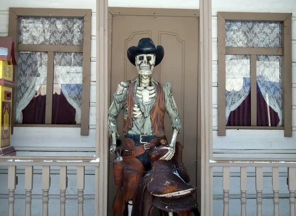 Kovboj skelet — Stock fotografie