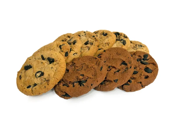 Shortbread Cookies mit Schokoladenchips — Stockfoto