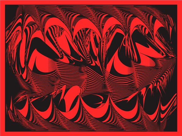 Stock image Red and black abstract background