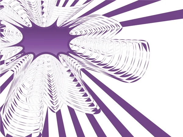 弓を使って紫色のラベル — ストック写真
