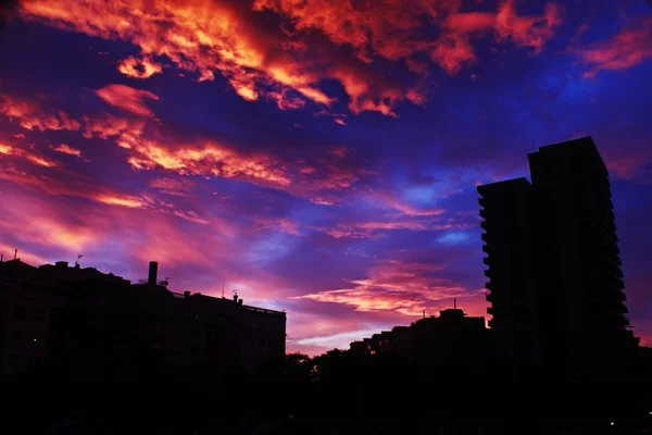 stock image Dawn in Barcelona