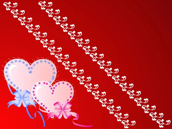 Векторная иллюстрация: День святого Валентина — стоковый вектор