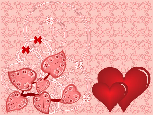 Ilustración vectorial Día de San Valentín — Vector de stock