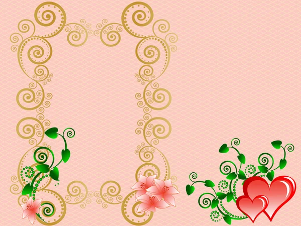 Ilustración vectorial Día de San Valentín — Archivo Imágenes Vectoriales