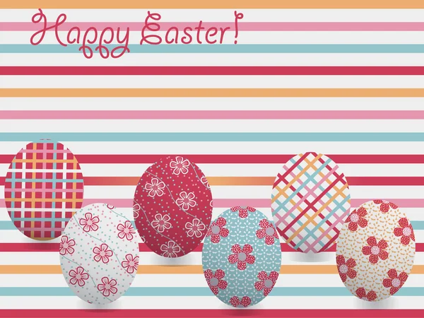 Vektoros illusztráció: húsvéti tojás — Stock Vector