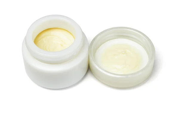 Obličejové kosmetické cream — Stock fotografie