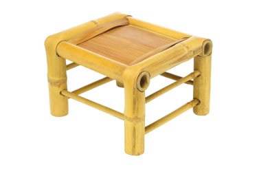 Chinese Bamboo Stool clipart