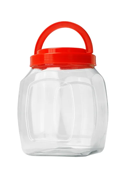 透明なプラスチック容器 — ストック写真
